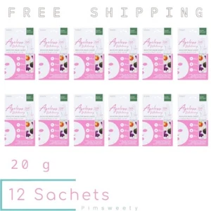 12 Sachets X 20 g Baby Bright Booster Mask Sheet - Ageless Whitening Brighten - Picture 1 of 10