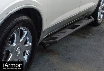 Escalones laterales cuadrados iArmor 6,5" para Chevy Traverse Buick Enclave 07-17 Foto 1 de 4