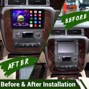 Android 13 Carplay Car Stereo GPS for Buick Hummer Chevrolet Tahoe Suburban 32GB - Picture 1 of 14