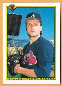 TOMMY GREENE ATLANTA BRAVES #1 - BOWMAN NM-MT 1990