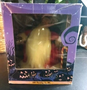Vintage Jun Planning Tim Burton Nightmare Before Christmas Weihnachtsmann Puppe Figur - Bild 1 von 12