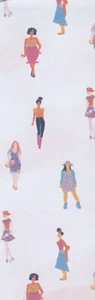 Strike a Pose decorative paper, laminated bookmark - Bild 1 von 1