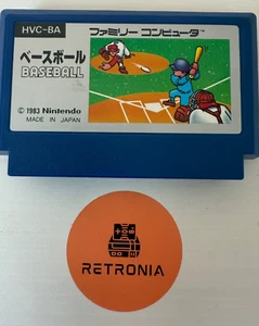 Baseball Nintendo NES Famicom Spiel komplett gereinigt & getestet - Bild 1 von 2