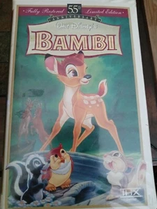 Bambi: 55th Anniversary Walt Disney's Masterpiece (VHS, Limited Edition) - Bild 1 von 3