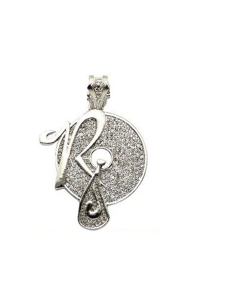 Colgante Hip Hop Franco Cadena Cristal Rockafella Discos Música NUEVO Foto 1 de 1