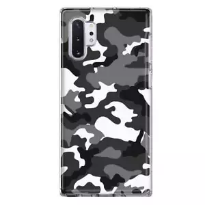 Mundaze Case for Samsung Galaxy Note 10 Plus Cover Black Grey Camo - Picture 1 of 6