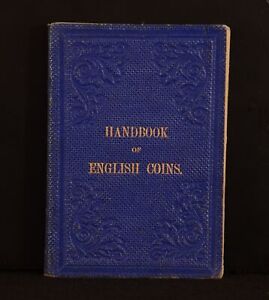 1864 Handbook of English Coin Llewellyn Jewitt Illustrated Scarce
