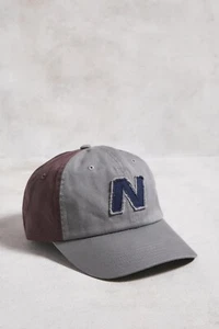 New Balance Grey/burgundy/navy Lifestyle Athletics Colorblock - Picture 1 of 7