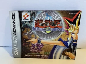 Yu-Gi-Oh The Eternal Duelist Soul (Nintendo Game Boy Advance) GBA solo manual - Imagen 1 de 2