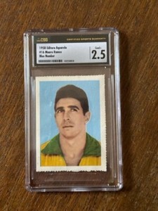 1958 Editor Aquarela Brasil Campeon #16 Mario Ramos blue Number CSG 2.5
