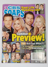 VTG CBS Soaps Indepth June 15,2015 Y & R, Bold & the Beautiful, Days