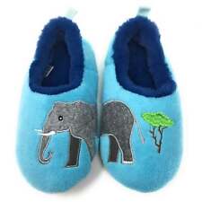 OoohGeez Womens Fuzzy Animal Slippers, Elephant, Non-Slip House Sherpa Shoes