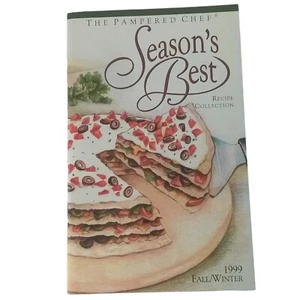 The Pampered Chef Season’s Best Recipe Collection Fall Winter 1999 - Picture 1 of 4