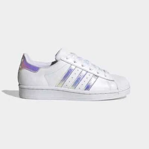 ADIDAS SUPERSTAR 'SHINY IRIDESCENT' GRADE SCHOOL FV3139 - Picture 1 of 14
