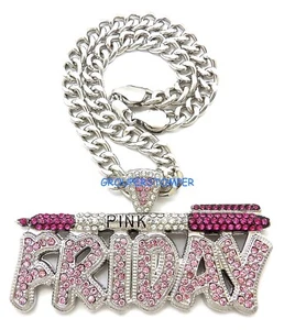 Collar colgante Pink Friday. con diamantes de imitación de cristal - Imagen 1 de 142