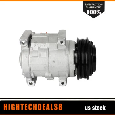 AC Compressor For Chrysler Town & Country 2011-2015 2016 Dodge Grand Caravan 3.6 - Image 1 of 4
