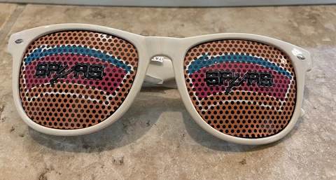 **NEW** NBA San Antonio Spurs Logo White Frame Sunglasses Cover