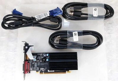 XFX Radeon HD5450 1GB DDR3 PCIe VGA HDMI DVI Video Graphics Card w/ Cables - Image 1 of 3