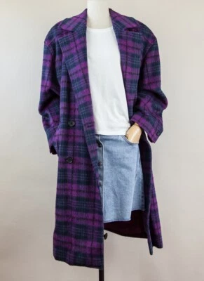 Cappotto Missoni donna lana - spalline imbottite - vintage '80 -  Made in Italy - Immagine 1 di 4