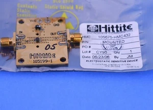 Hittite Microwave 105675-HMC432 SMT GaAs HBT MMIC DC-8 GHz Static Divider - Picture 1 of 5