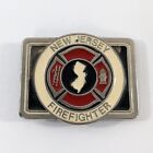New Jersey Firefighter Belt Buckle Made In USA 