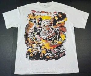 Metallica 'Don't Tread On Me' Mega Reprint T-Shirt, XL, Single Stitch, 23x31" - Picture 1 of 16