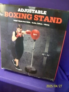 Saco de Boxeo con Soporte, Saco de Boxeo para Adultos y Adolescentes - Altura Ajustable... - Imagen 1 de 2