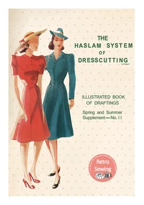 The Haslam System of Dresscutting No. 11 1930/40's Copy - Picture 1 of 4