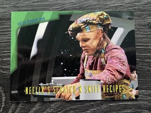 Star Trek Voyager Season 1 Neelix Recipes Chase Card R1 Skybox 1995 Scratch - Picture 1 of 2