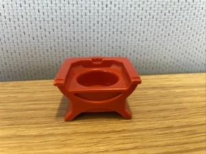 Vintage Fisher Price Little People Castle #993 Red Throne Chair - Picture 1 of 7
