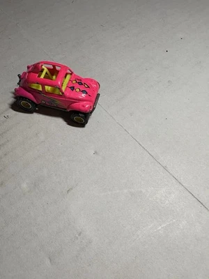 Hot Wheels 1983 Real Riders rosa intenso VW Volkswagen Baja Bug Beetle L2 Foto 1 de 4