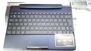 Teclado Clavier AZERTY Francés ASUS TF300 TF300T Azul Docking - Picture 1 of 1