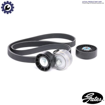 VRIBBED BELT SET K296PK1540 FOR BMW 7/E65/E66 X3/SAV/E83 M54B30 3.0L M54B22 2.2L - Image 1 of 4