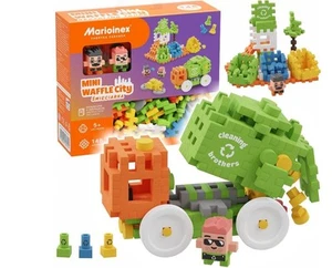 Klocki Waffle mini - Camion della spazzatura 148 pezzi - Foto 1 di 6