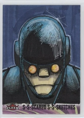 Fleer Scooby Doo S-S-Scared S-S-Sketches Charlie Robot Sketch Stan Yak 1/1 Card - Image 1 of 2