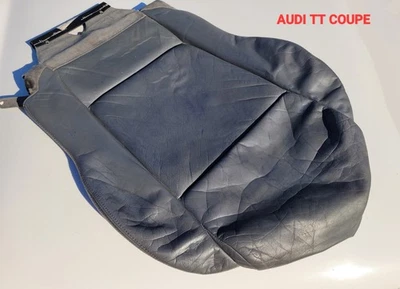 Cubierta de asiento genuina Audi TT cupé cuero gris OEM 8NO881019J Foto 1 de 4