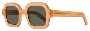 Retrosuperfuture Rounded Square Sunglasses Benz 1X2 Rusty Brown 51mm - Picture 1 of 3