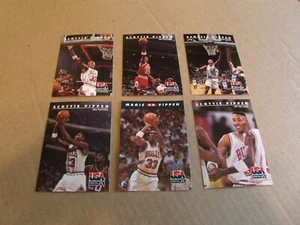 Lote de 10 tarjetas Skybox 1992-93 Estados Unidos Scottie Pippen - Imagen 1 de 2