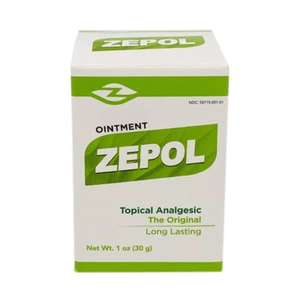 Zepol Original Topical Analgesic Cream. Muscular Pain Relief, Sprains, Aches 1oz - Picture 1 of 5