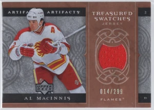 * 2007-08 UD Artifacts Treasured Swatches #TS-AM - AL MacINNIS [014/299] - Picture 1 of 2