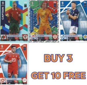 Topps Match Attax UEFA EURO 2024 Base Cards Portugal Scotland Italy #ITA to #TUR - Picture 1 of 202