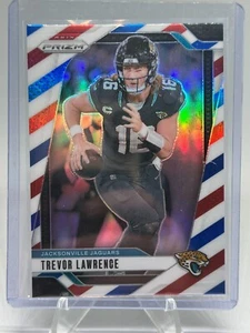 2023 Panini Prizm - Trevor Lawrence #139 Red White & Blue Prizm - Picture 1 of 2