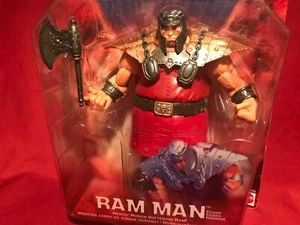 Figura de acción Mattel Masters of the Universe 2002 *RAM MAN* variante bronce/oro - Imagen 1 de 7