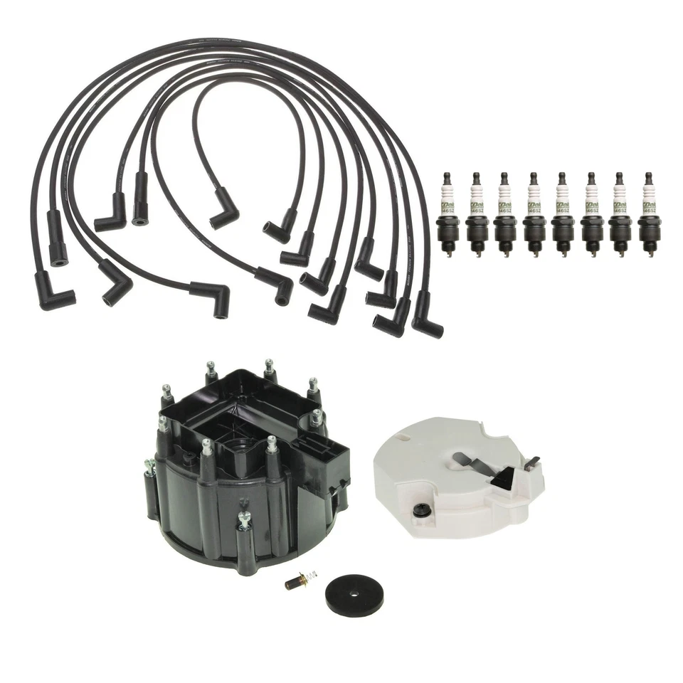 Kit de encendido ACDelco distribuidor tapa rotor cable bujías hueco .060 para Pontiac Foto 1 de 1
