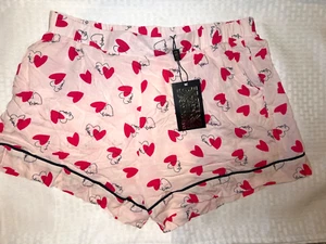 New! Biba Heart  Shorts UK Size 12 US (Med) Free Shipping! - Picture 1 of 2