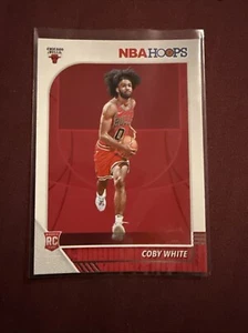 2019-20 Panini NBA Hoops - #204 Coby White (RC) - Picture 1 of 2