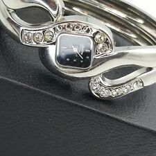 Ladies Ashley Princess Big Silvertone Bracelet Watch Needs Batt - Buy 3 Ship...