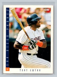1993 Score #24 Tony Gwynn San Diego Padres Baseball Card