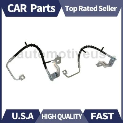 Manguera hidráulica de freno trasero izquierdo trasero derecho 2 piezas Raybestos para Dodge 2008-2011 Foto 1 de 4