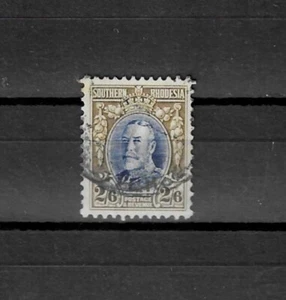 SOUTHERN RHODESIA 1931/37 SG 26 USADO - Imagen 1 de 1